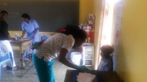 Providing the basic medical care and evaluations that are needed