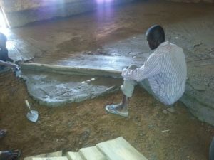 School Room Concrete Floor Base I